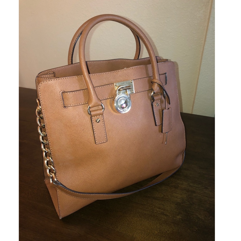 Michael Kors Hamilton Lock and Key Luggage Bag